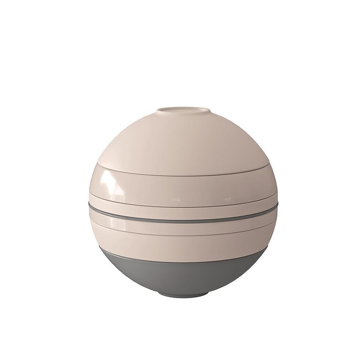 Комплект за хранене Villeroy&Boch Iconic La Boule пепел от рози, премиум порцелан 7 части