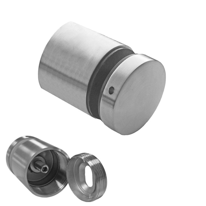 Регулируем точков стъклен конектор, EmaConstruct, дистанционер 25 + 3 mm, външен диаметър 50 mm