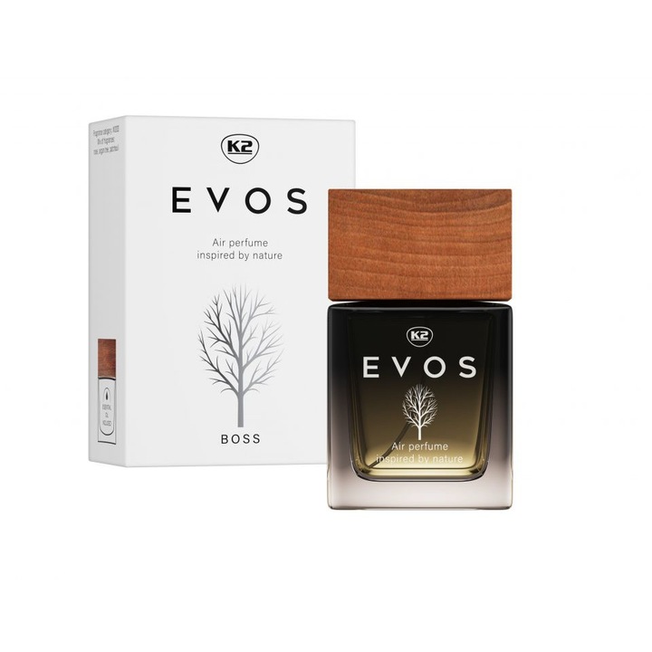 Autós légfrissítő parfüm 50ml, Evos - Boss