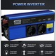 Invertor Auto portabil Smart Power 1500W Doua Porturi USB Bricheta Auto Priza Standard