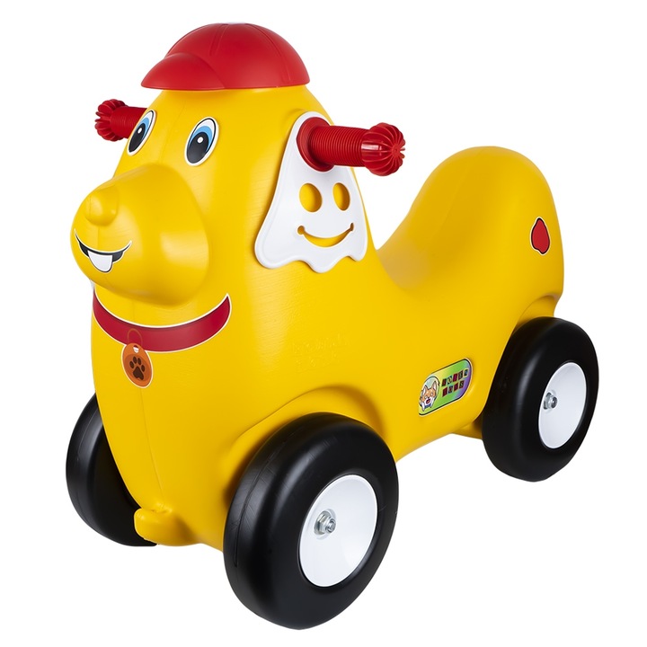 Кученце на колела, жълто, Daemi