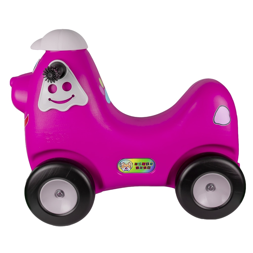 Catel balansoar 2 in 1, roz - ROBENTOYS - eMAG.ro