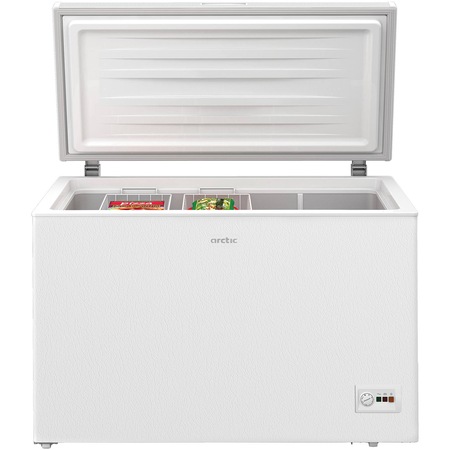 Lada frigorifica Arctic AMO40P30, 360 l, Fast Freeze, Conditii extreme, Clasa F, Alb