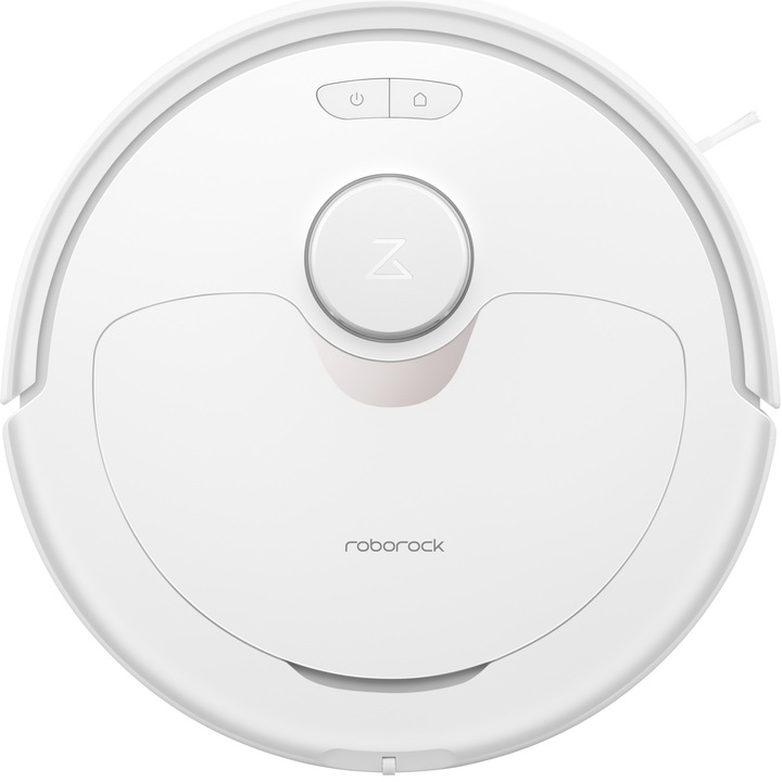Робот прахосмукачка Roborock Q Revo със станция за зареждане QR02-00, 5500 pa, Двоен моп 200 rpm, Самозареждане с вода, Самомиещ се моп, Самоизпразващ се контейнер за прах, Бързо 3d картографиране, Управление чрез приложение, Бял
