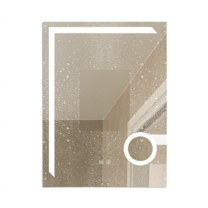 Oglinda Led, Lumina rece, calda, neutra, 60x80cm, Functie de Dezaburire, 101-2