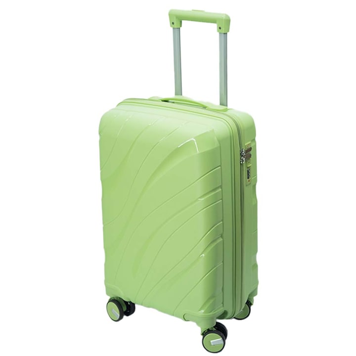 Dollcini, куфар за пътуване 24", 63x26 x 42 см, (357890-163B), зелен