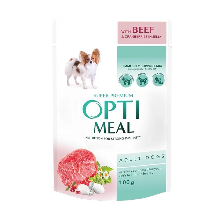 Храна за кучета, Optimeal, Jelly, 85гр