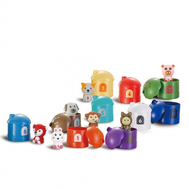 Set jucarii, Plastic, Multicolor, 6 ani+