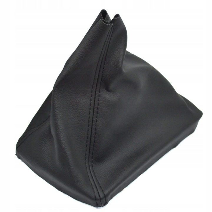 Sebességváltó gomb, burkolat, fekete ökológiai bőr, Opel Astra H 3 2004-