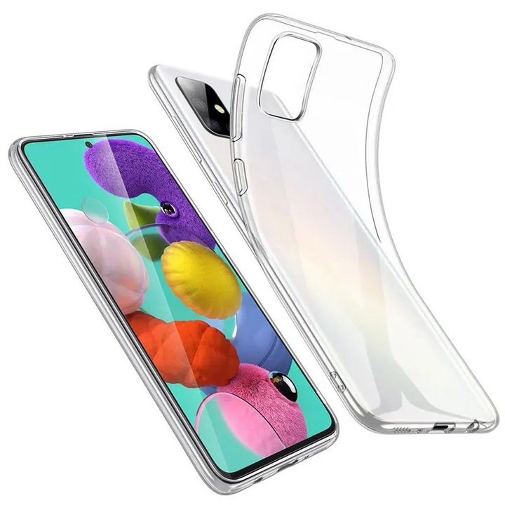 Husa Silicon Transparenta Compatibila Samsung Galaxy S23 Ultra