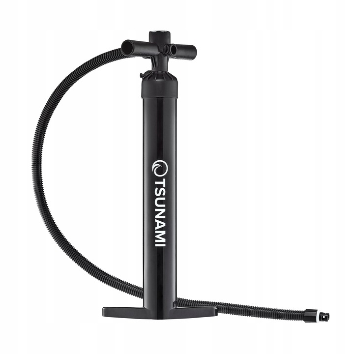 Kézi pumpa SUP-hoz, cunami, 63 cm, 29 PSI/2 bar, 1175 g, fekete