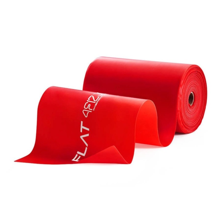 Еластична лента за йога, 4Fizjo, Червена