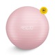 Фитнес топка + помпа, 4Fizjo, 55см, PVC, Розов