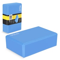 Bloc Yoga Profesional 4FIZJO din Spuma EVA Densa, Caramida Pilates pentru Fitness, Stretching, Echilibru si Stabilitate, Suport Antiderapant Antrenament Acasa/Sala, pentru Incepatori si Avansati