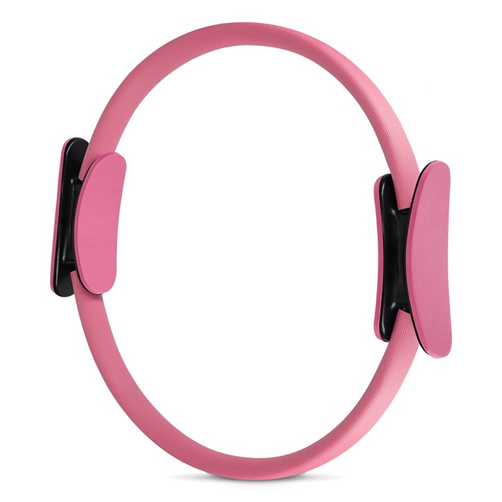 Inel pentru exercitii fitness, 4Fizjo, Spuma, Roz