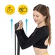 Rehabilitációs ellenállás szalag, 4FIZJO, fitness, jóga, pilates, rehabilitációs torna, rehabilitáció, fizioterápia, közepes ellenállás, 2m, fekete