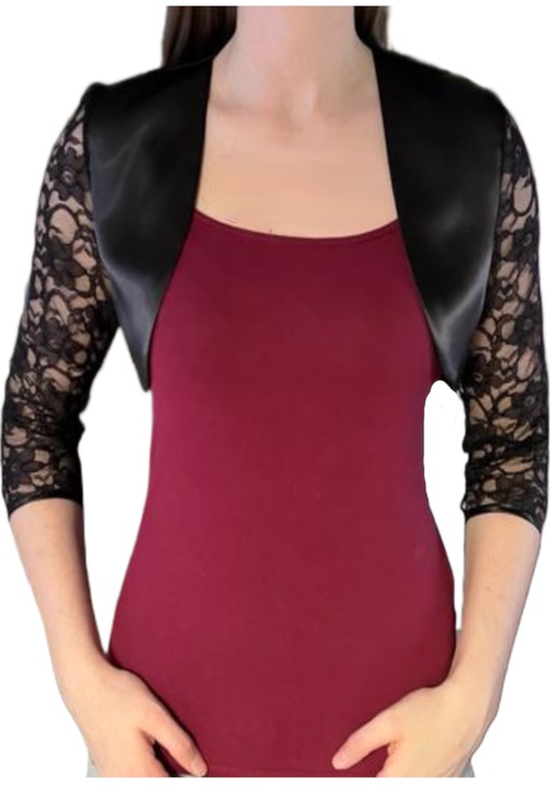 Bolero dama, Negru, Negru