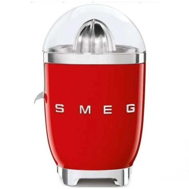 Storcator citrice Smeg CJF11RDEU, 70 W, rosu