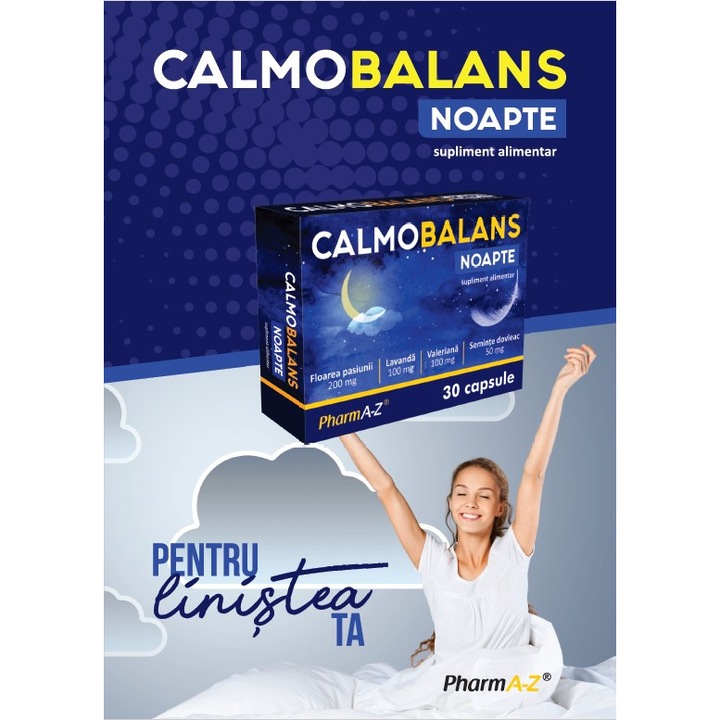 Calmobalans Noapte x 30 cps Pharma-Z