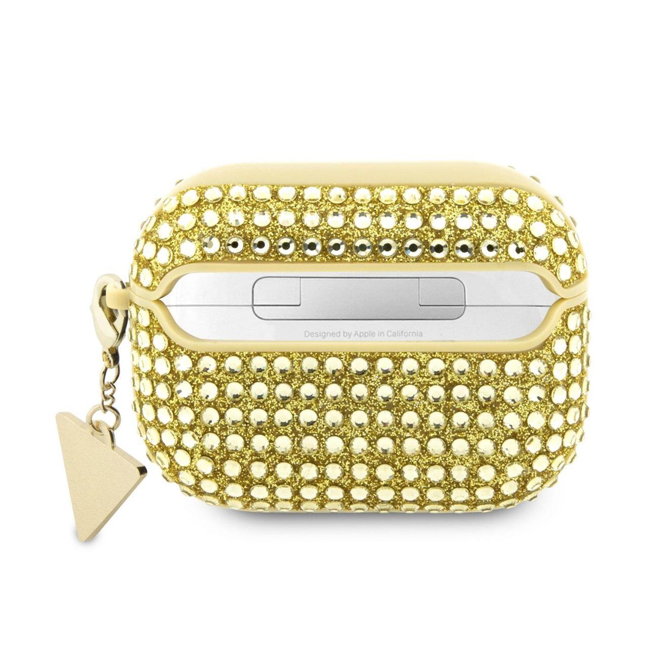 Carcasa Guess GUA3HDGTPD Rhinestones Triangle Metal Logo