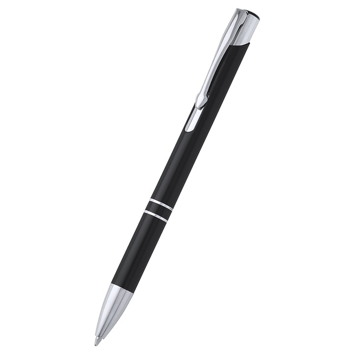 Pix metalic cu mina albastra, Ardenes, negru