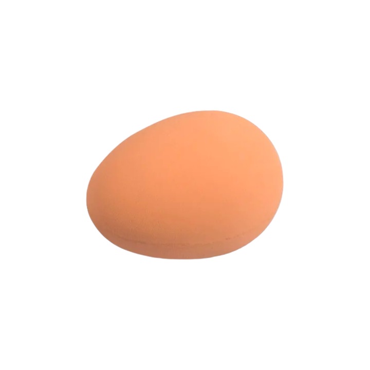 Яйце от естествен каучук H 5.5cm, L 4.5cm, използва се в гнездо или като супер скачаща топка за деца +3 години