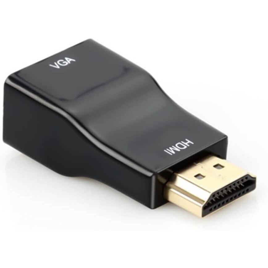 Adaptor, HDMI/VGA, Negru eMAG.ro