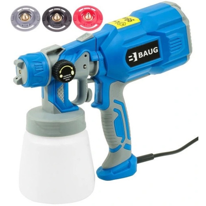 Pistol aparat masina vopsit stropit electric 550W cu vas rezervor 800ml priza 220V (B4903)