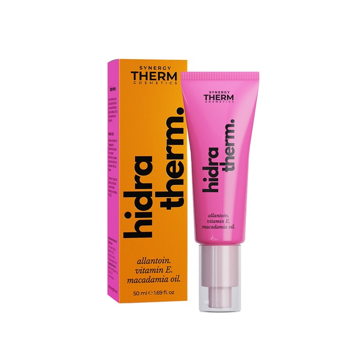 Crema hidratanta pentru fata si decolteu Hidra Therm Synergy Therm, 50 ml Normal