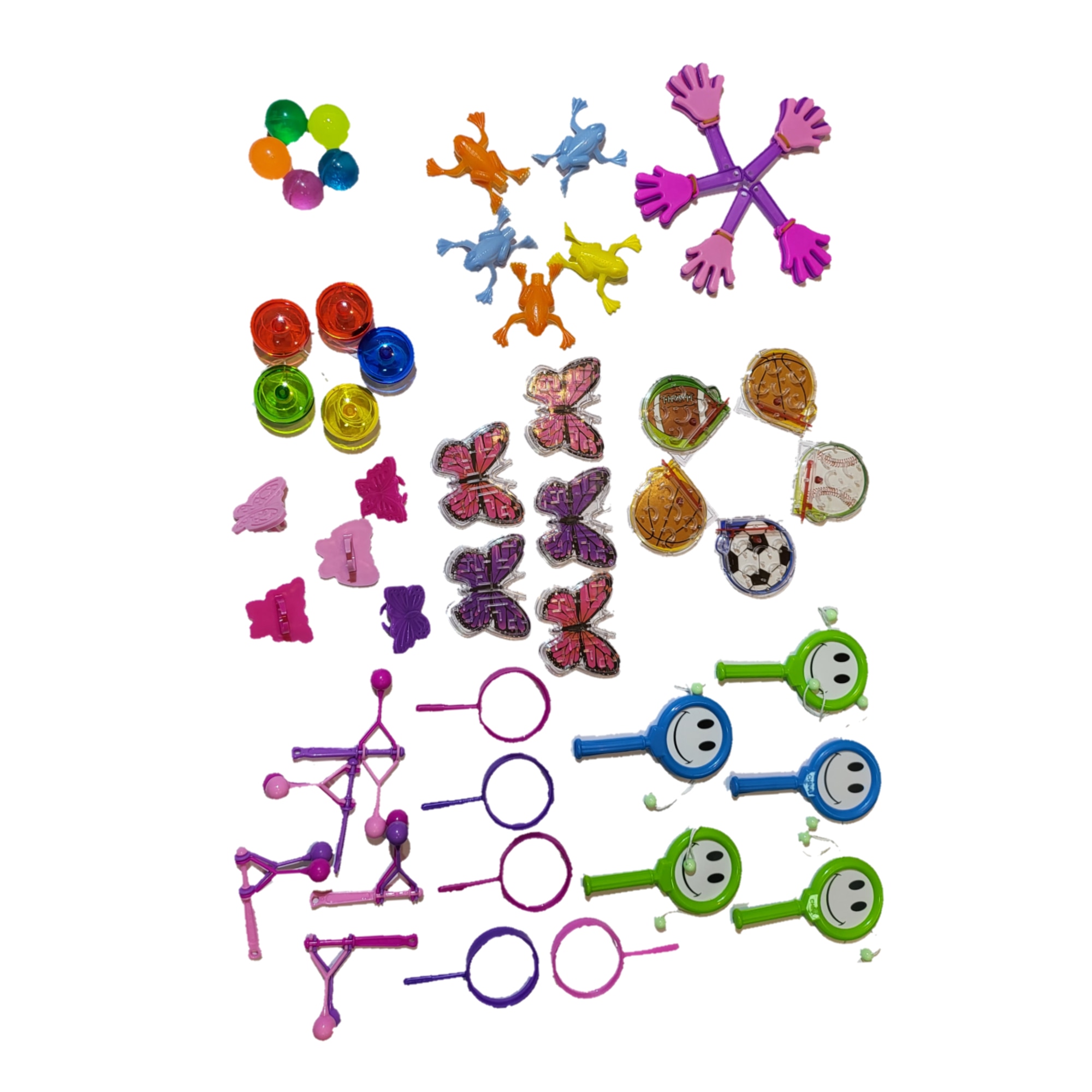 Pinastar Pinata pók, 52 party kiegészítővel, 50 játékkal, denevérrel és  konfettivel 