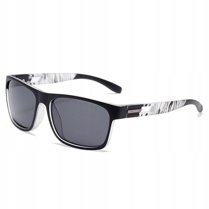 Ochelari de soare polarizati, POLARSKY, UV400, Negru