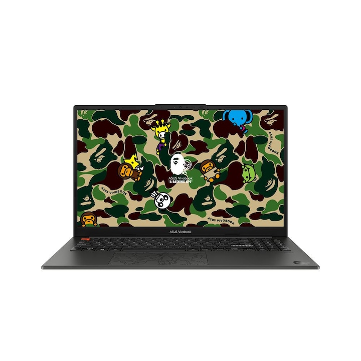 Laptop S K5504VA, 15.6 inch 2.8K, Intel Core i9-13900H, 16GB RAM, 1TB SSD, Windows 11 Pro, Negru