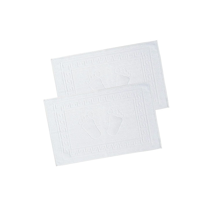 Set 2 prosoape pentru picioare 100% Bumbac Alainn ®