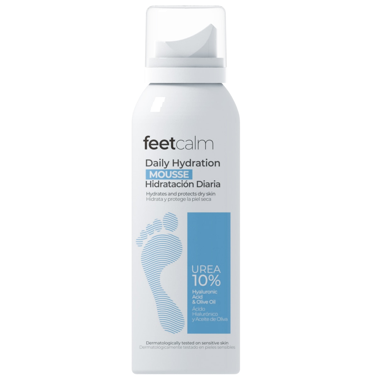 Spuma pentru picioare Feet Calm hidratanta 10% Uree, 75 ml