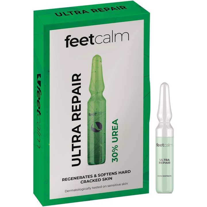 Fiole pentru picioare Feet Calm, reparatoare, 7x2 ml