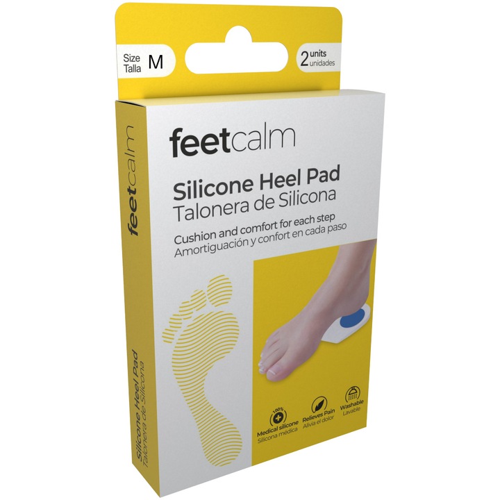 Perna din silicon Feet Calm pentru picioare, marimea M
