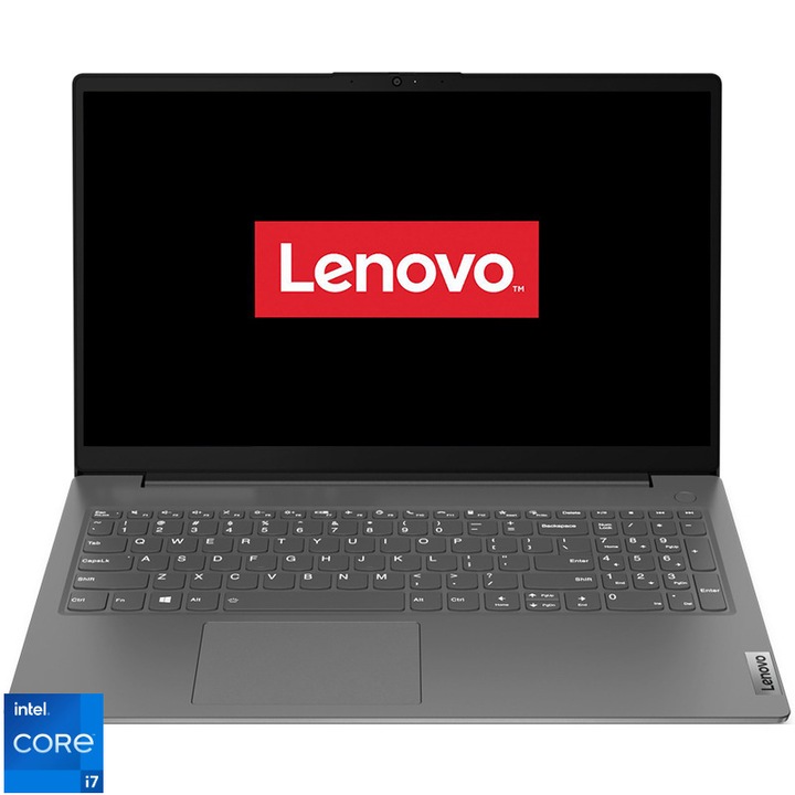Laptop Lenovo 15.6'' V15 G2 ITL, FHD, Procesor Intel® Core™ i7-1165G7 (12M Cache, up to 4.70 GHz, with IPU), 16GB DDR4,1TB SSD, Intel Iris Xe, No OS, Black