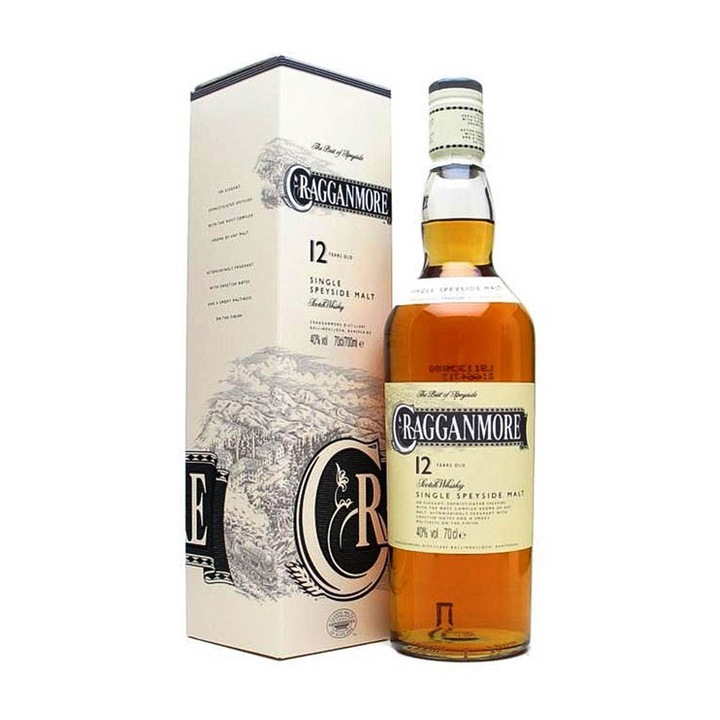 Cragganmore 12 éves Single Malt whisky 0,7pdd.40%