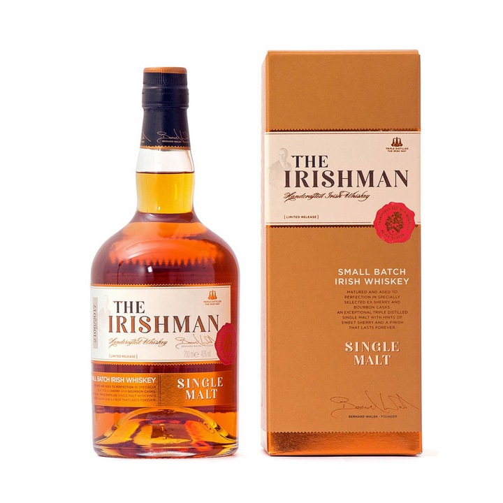 The Irishman Single Malt whiskey 0,7 pdd 40%