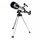 Telescop Astronomic SIKS Cu Trepied Din Aluminiu, Distanta Focala 360mm Si Prisme De 90°, Argintiu/Negru