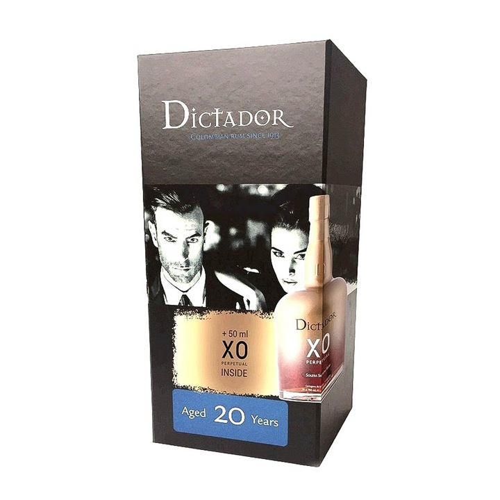 Dictador 20 éves 0,7 + XO 0,05 pdd. 40%