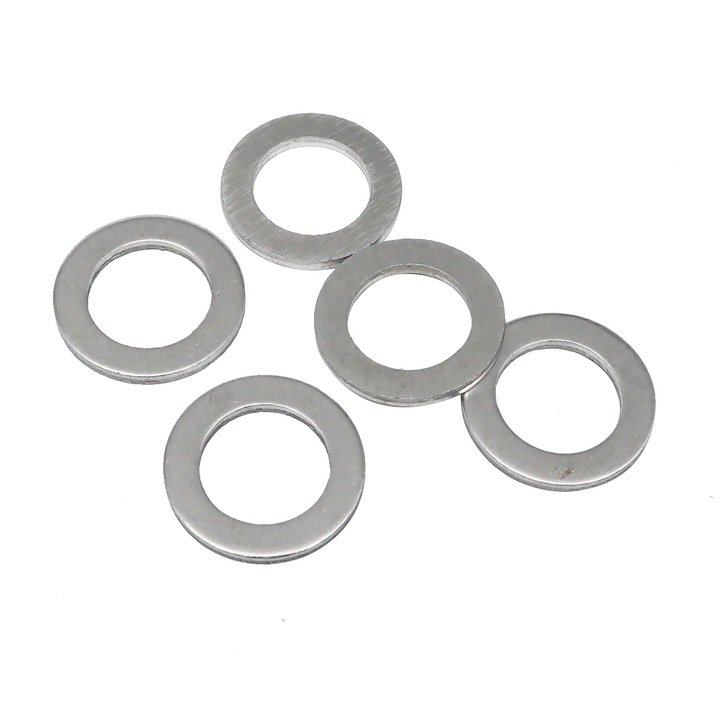 Alumínium tömítéskészlet 1/2'' napkollektoros és gázrendszerekhez, 18 x 12 x 2 mm, 5 db
