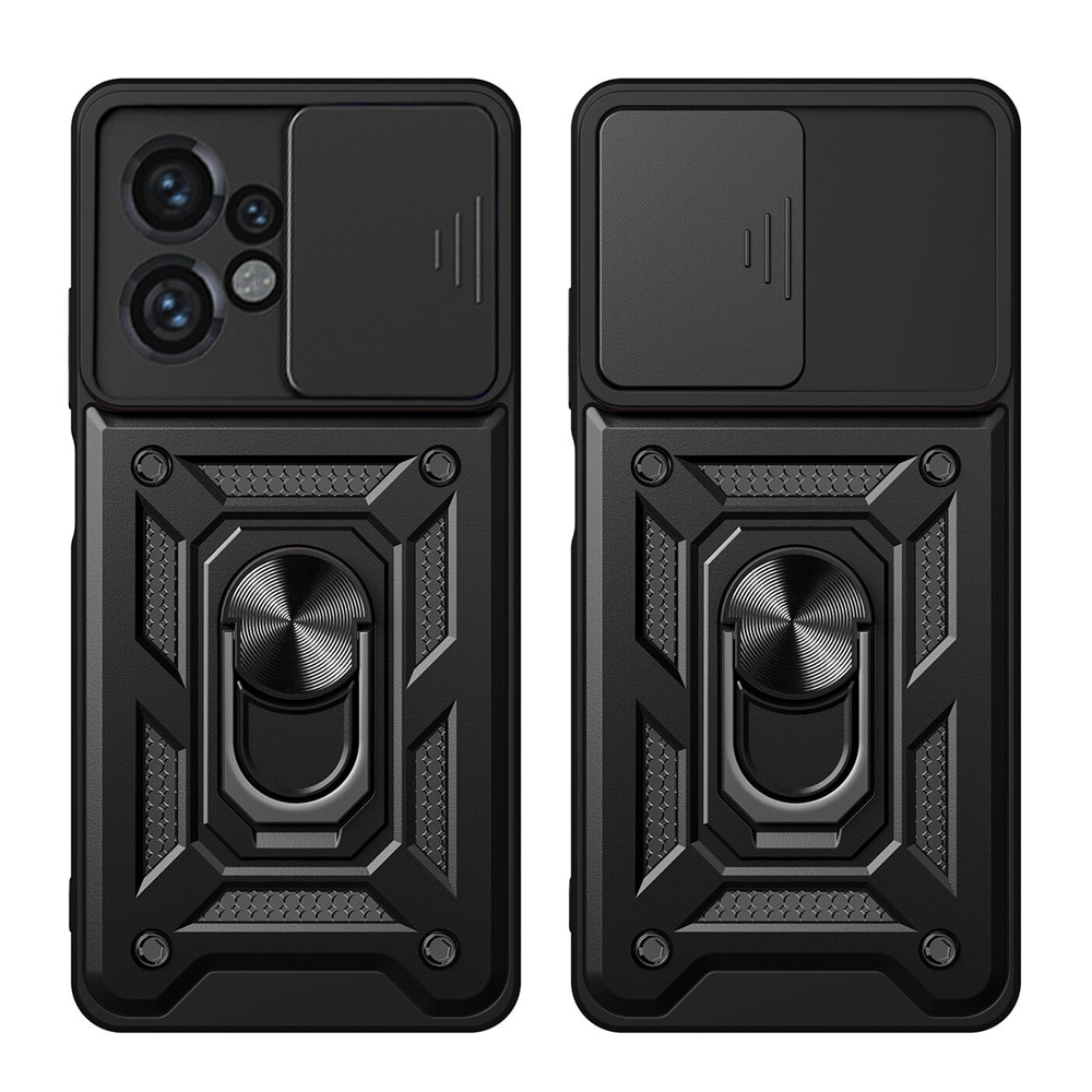 Husa pentru Motorola Moto G04 / Moto G24 - Seria Techsuit Camshield - Neagra