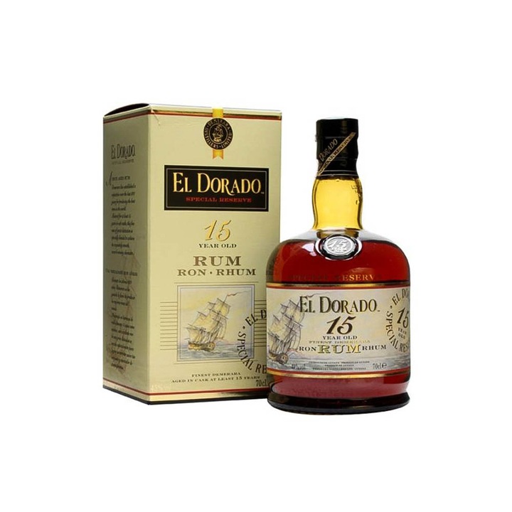 El Dorado 15 éves rum 0,7 pdd. 43%