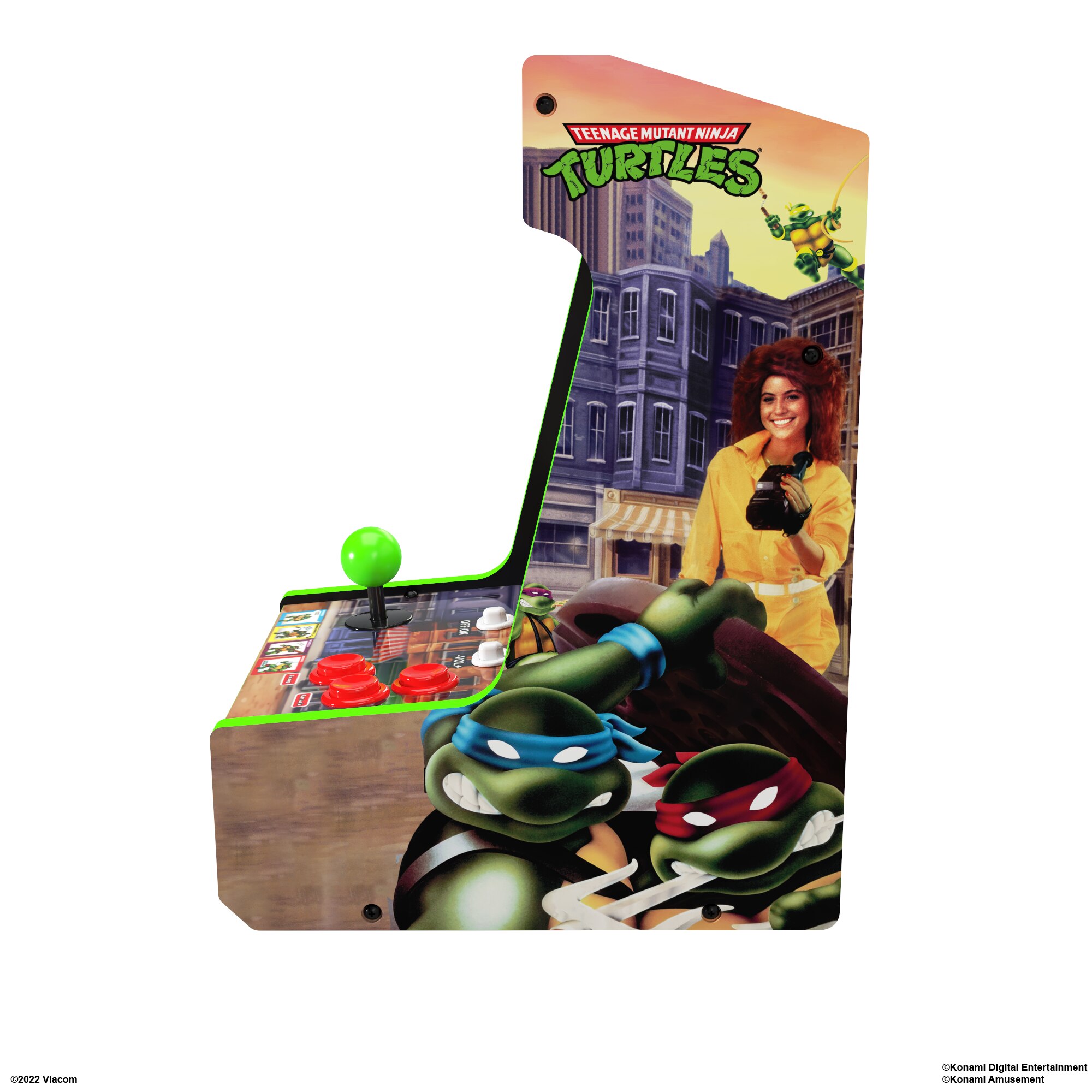 03/01まで】arcade friends VS-1P 乳白緑 PS1 Arcade Machine: Build a