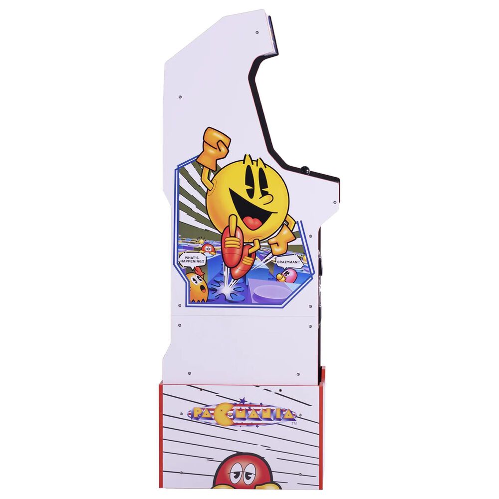 Consola verticala 14 jocuri ARCADE1UP, BANDAI NAMCO LEGACY™, H 146 cm, single player, iluminare Marquee, grafica originala, display color 17 inch, online leaderboards, difuzor extern, multicolor