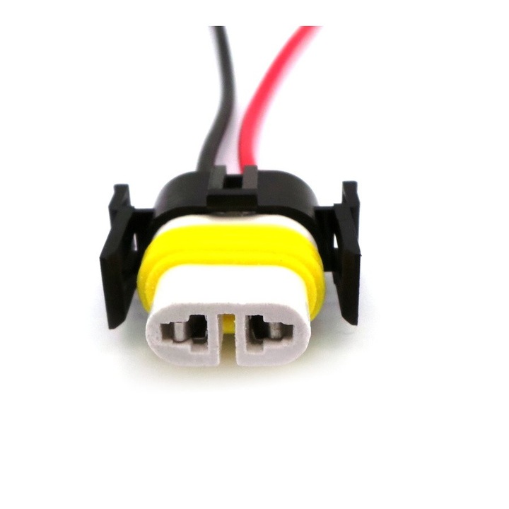 Set 2 buc Soclu auto motoLEDy H8, H9, H11, H16 portelan