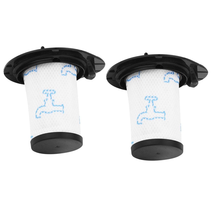 Set 2 filtre praf de la PAA-home compatibile cu aspiratorul Rowenta Air Force 460 ZR009002 rh9252 rh9276 rh9286