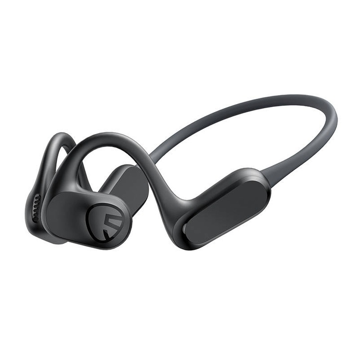 Слушалки Soundpeats RunFree Lite, IPX4, Bluetooth 5.3, черни