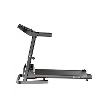 Banda de alergat FitTronic K1000, motor de 2 CP, greutate suportata 120 kg, sistem de autolubrifiere, aplicatii Fitshow, Kinomap, Zwift